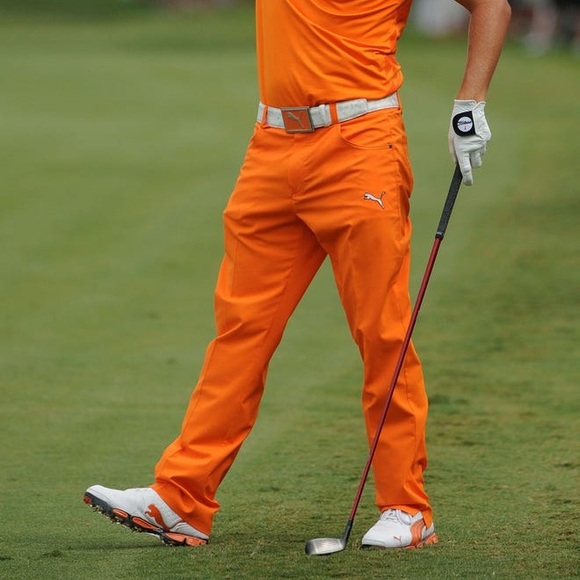 Puma AMP CELL FUSION Rickie Fowler super GOLF Cleat Shoe Men 12 (RARE) “video” - Picture 3 of 15